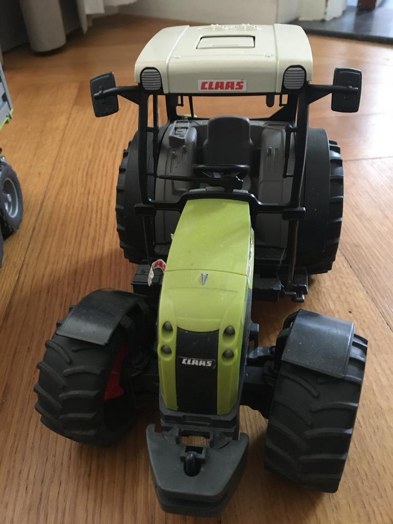 Claas Tractor met aanhanger speelgoed, Ophalen of Verzenden, Zo goed als nieuw