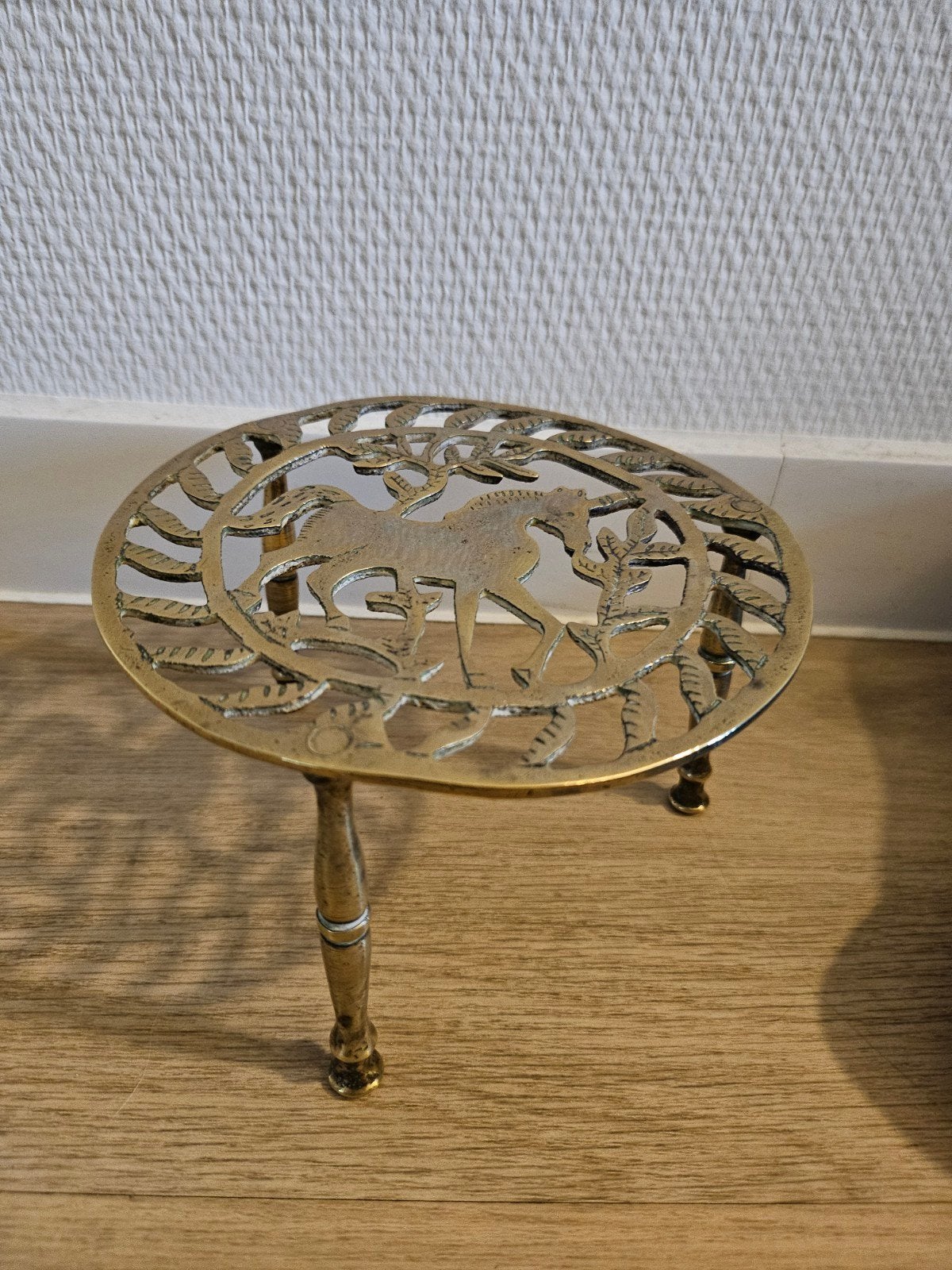 Antieke treef met paardmotief, 19e eeuw, Ophalen of Verzenden