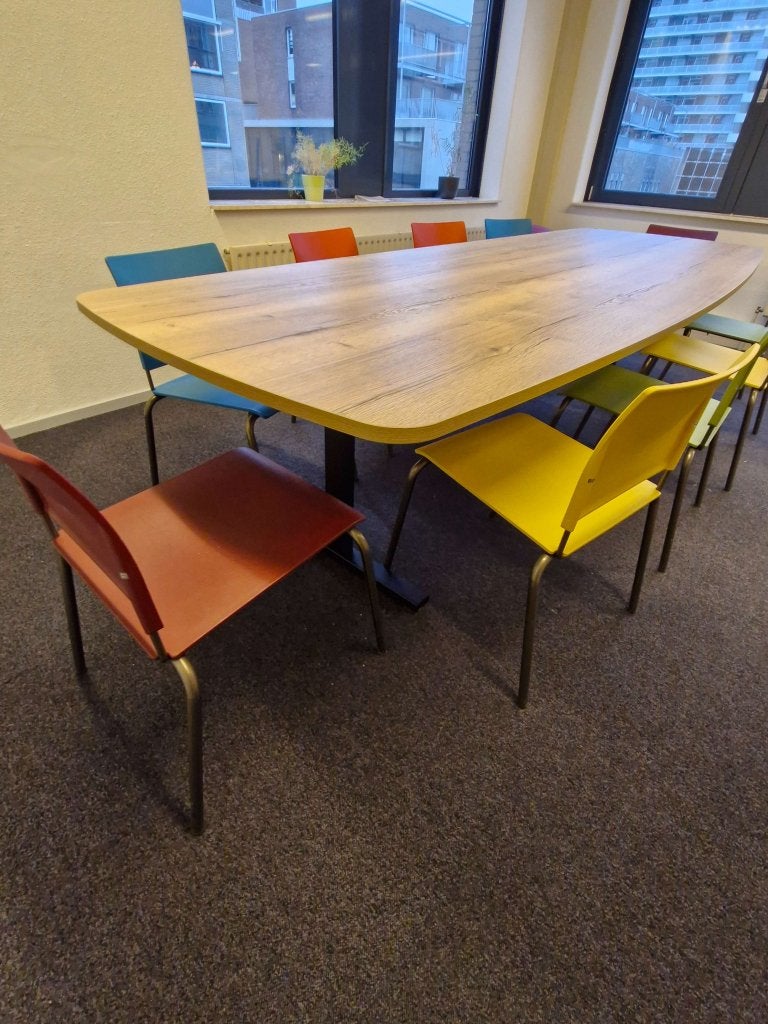 Vergadertafel nieuw 320x120 div kleuren mogelijk, Huis en Inrichting, 320 cm, VST, 120 cm, In hoogte verstelbaar