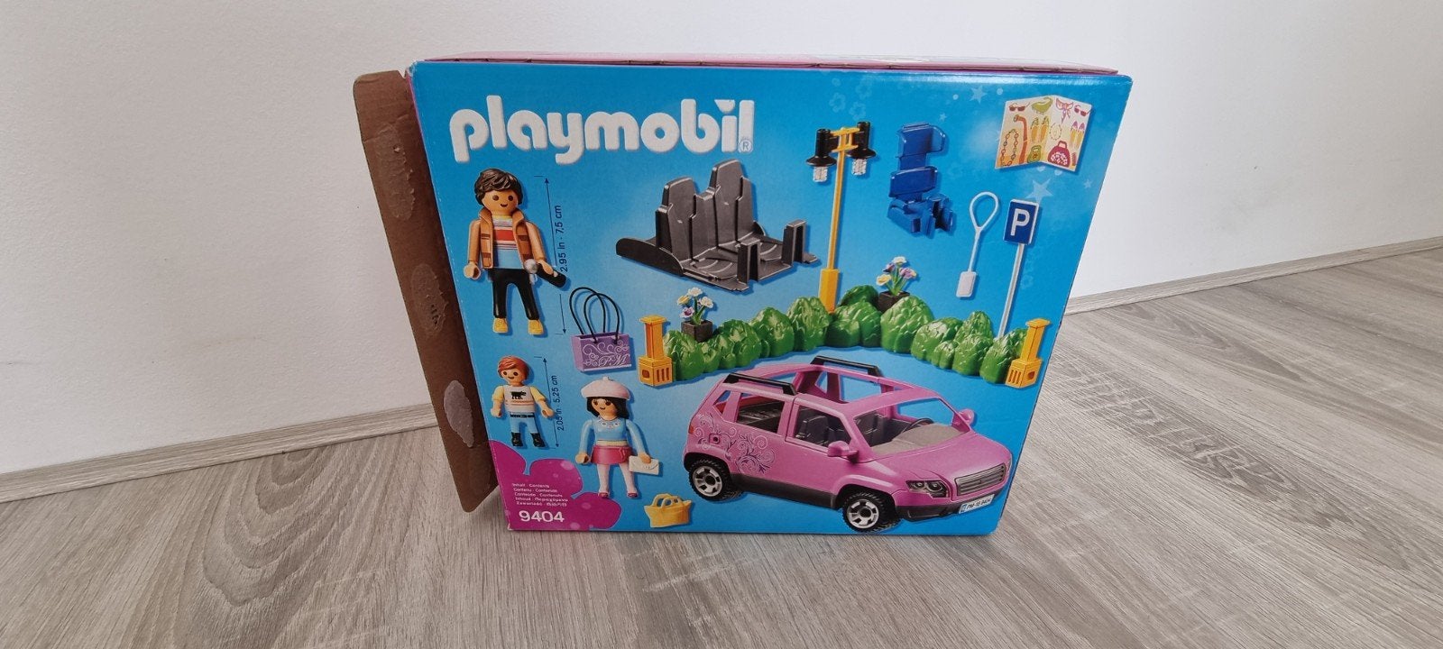 Playmobil City Life 9404 Familie SUV met accessoires, Gebruikt, Complete set, Voertuig, Ophalen of Verzenden