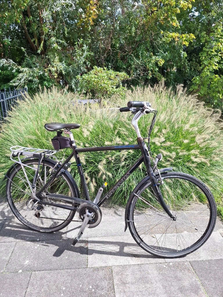 Batavus herenfiets, Ophalen, Gebruikt, Velgrem, Batavus
