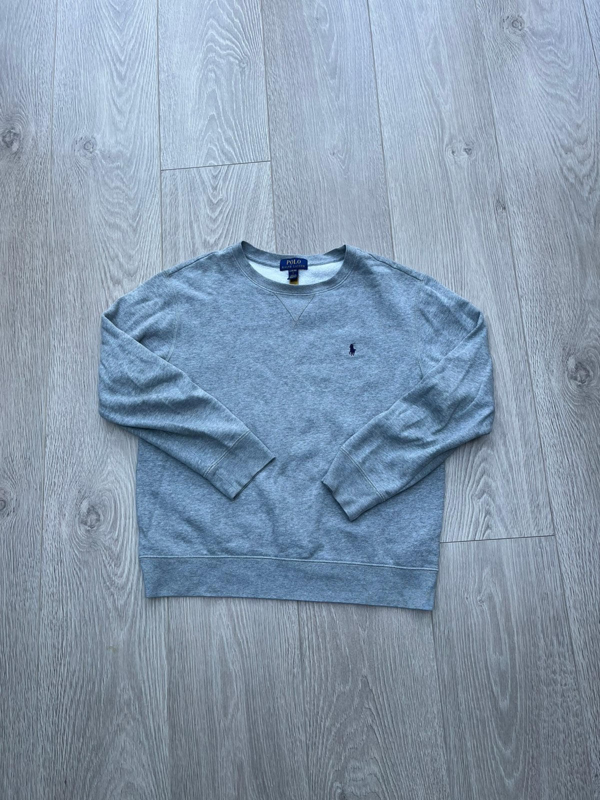 Ralph lauren sweater grijs, Ophalen of Verzenden, Zo goed als nieuw, Maat 46 (S) of kleiner, Grijs