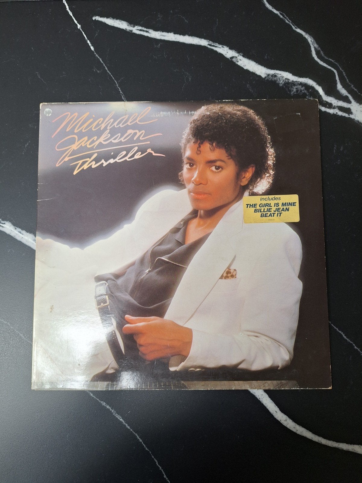 Michael Jackson - Thriller LP (Originele Persing), Cd's en Dvd's, Vinyl | Pop, Gebruikt, Originele persing, 1980 - 1989, Ophalen of Verzenden