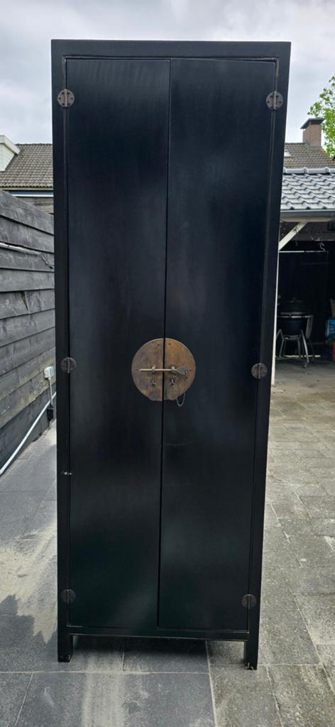Oosterse / Chinese kast – zwart –, Ophalen