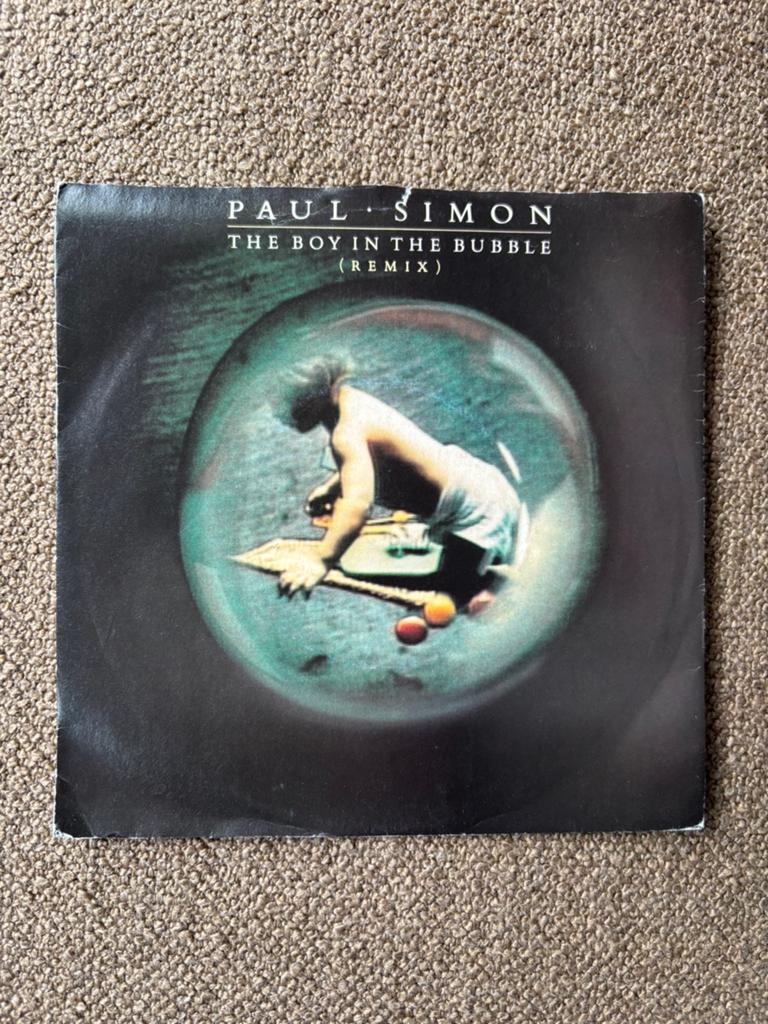 Paul Simon - The boy in the Bubble, Cd's en Dvd's, Vinyl Singles, Ophalen of Verzenden, Gebruikt, 7 inch, Pop