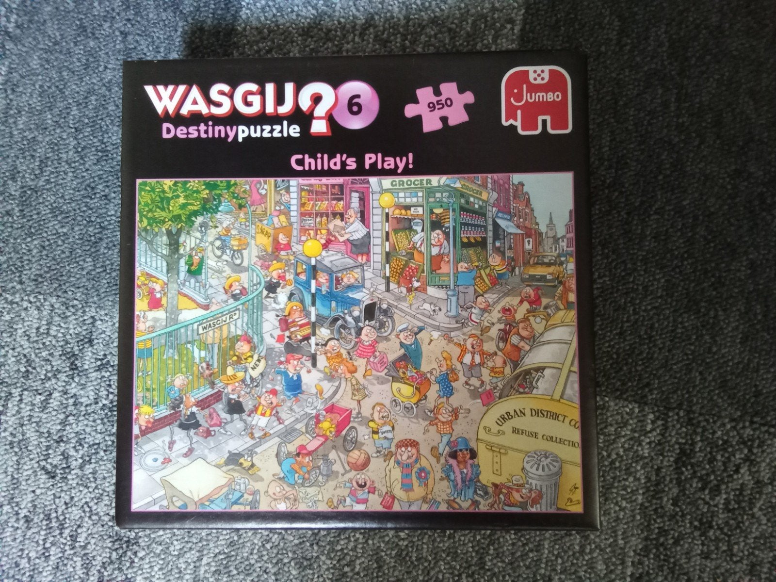 Wasgij puzzel, Ophalen, 500 t/m 1500 stukjes, Zo goed als nieuw