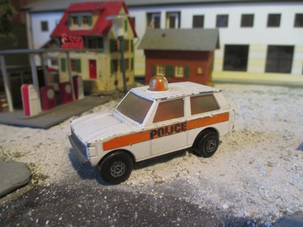 1:61 Range Rover Police Patrol Matchbox nr.20 1975 #2, Ophalen of Verzenden, Nieuw, Auto