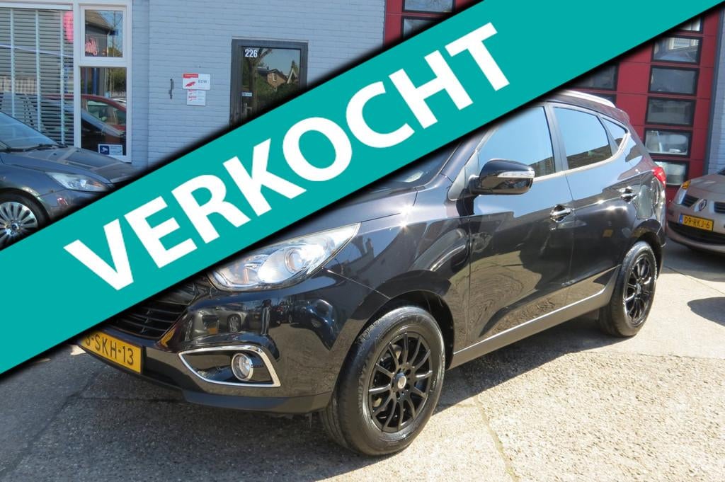 Hyundai Ix35 2.0i Style AUTOMAAT ,, Euro 5, Gebruikt, 4 cilinders, Leder en Stof