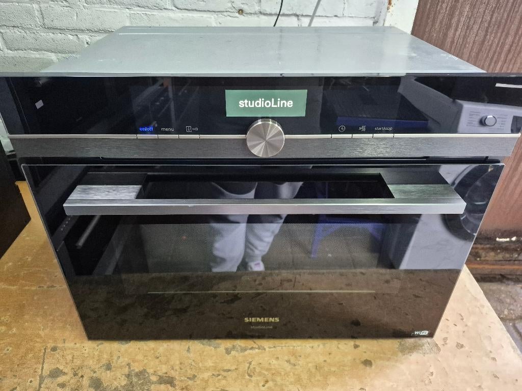 NIEUWMODEL SIEMENS STUDIOLINE CM836GNB6 COMBI MAGNETRON/OVEN, Combimagnetron, Crisp, Info@siemens.nl, 60 cm of meer