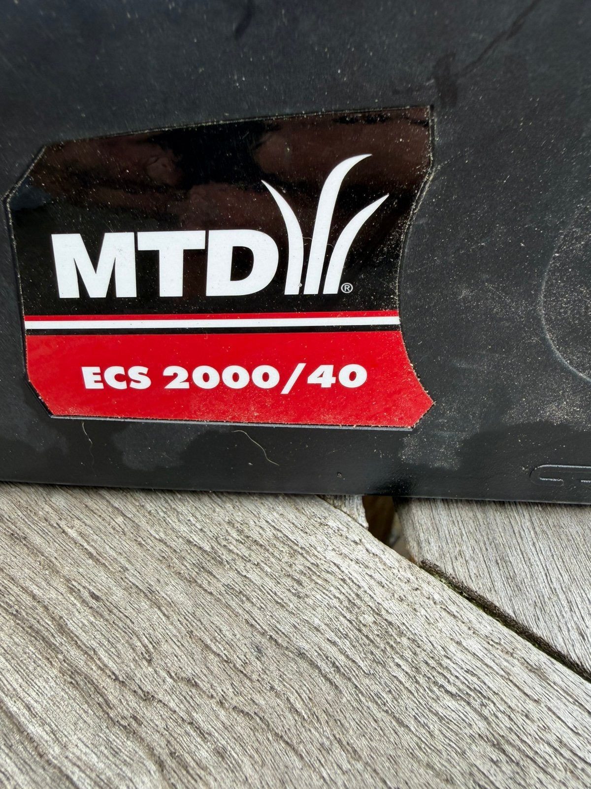 MTD ECS 2000/40 Elektrische kettingzaag, Tuin en Terras, Ophalen, Cirkelmaaier, Gebruikt, Elektrische grasmaaier
