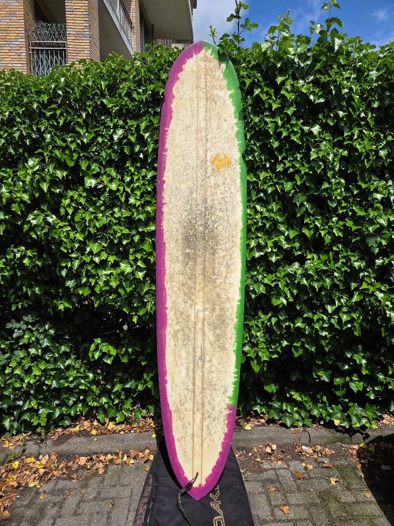 Longboard Retro Movement 9'3", Watersport en Boten, Golfsurfen, Ophalen, Gebruikt, Longboard, Met koord