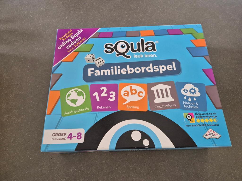Squla bordspel, Hobby en Vrije tijd, Gezelschapsspellen | Bordspellen, Ophalen, Gebruikt