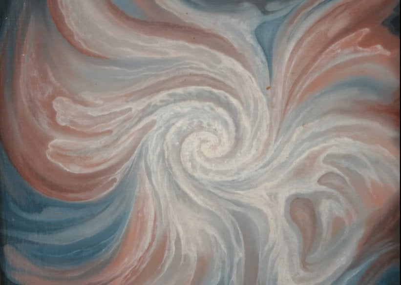Angèle T Blomjous Vandenberg Olie paneel"M Realisme" Ges Ged, Abstract, Gesigneerd, Hout, Ophalen of Verzenden