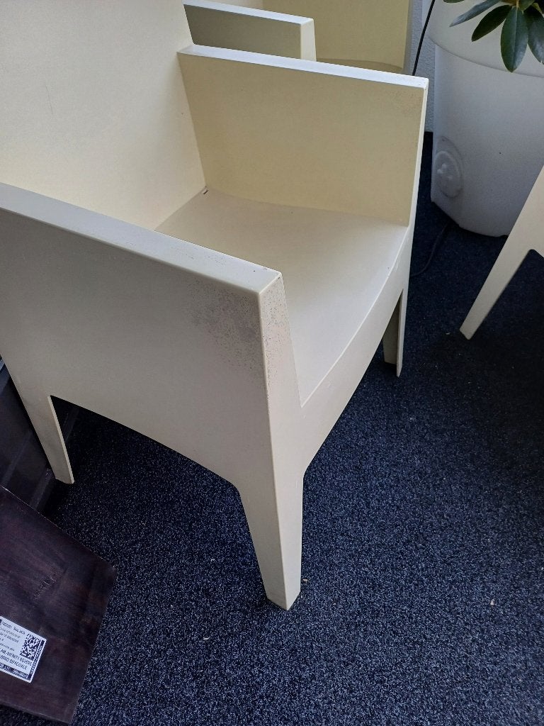 TOY armstoelen voor binnen of buiten/tuinstoelen, Ophalen, Gebruikt, Kunststof, Stapelbaar
