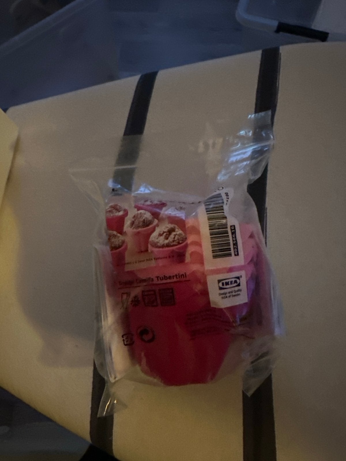 IKEA Tubertini siliconen muffinvormpjes, roze, Overige typen, IKEA, Nieuw, Ophalen of Verzenden