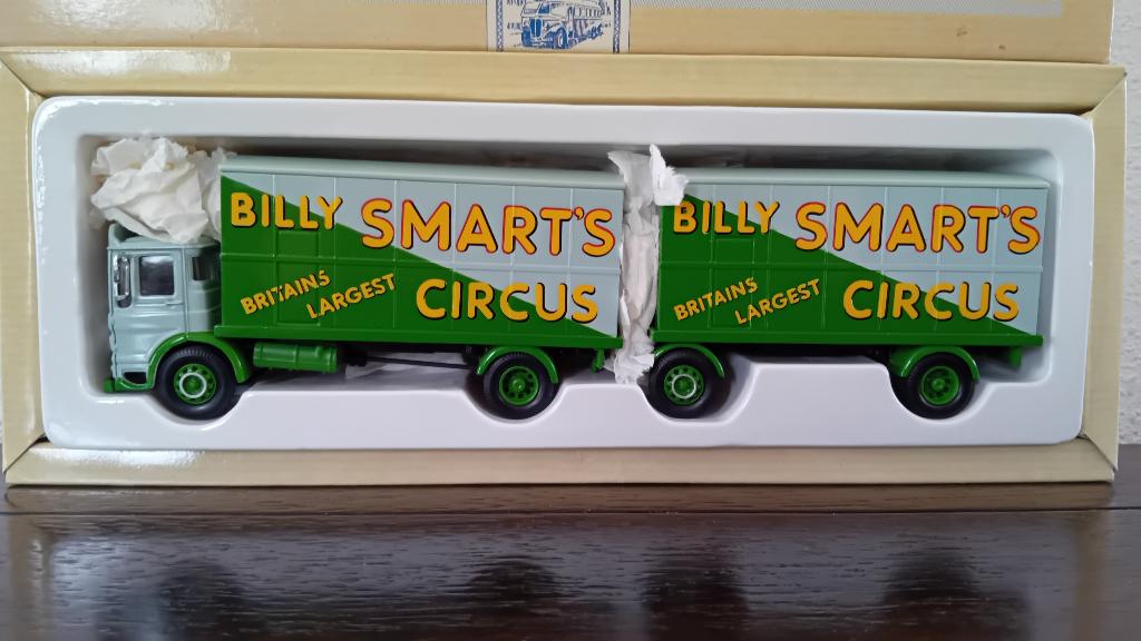 Corgi Billy Smart, Ophalen, Nieuw, Bus of Vrachtwagen, Corgi
