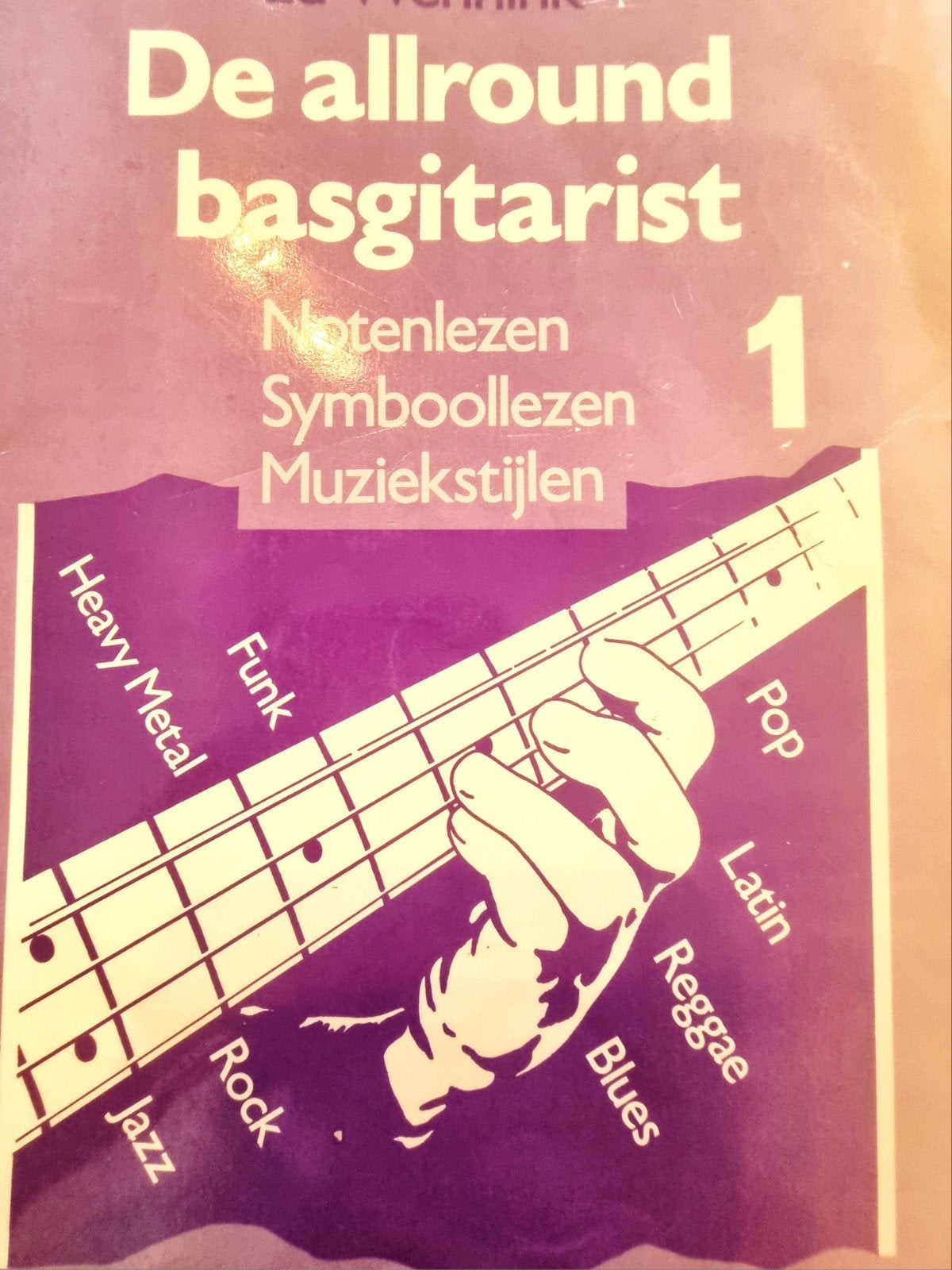 De Allround Basgitarist - Lesboek Basgitaar G44, Gebruikt, Verzenden, Basgitaar, Les of Cursus