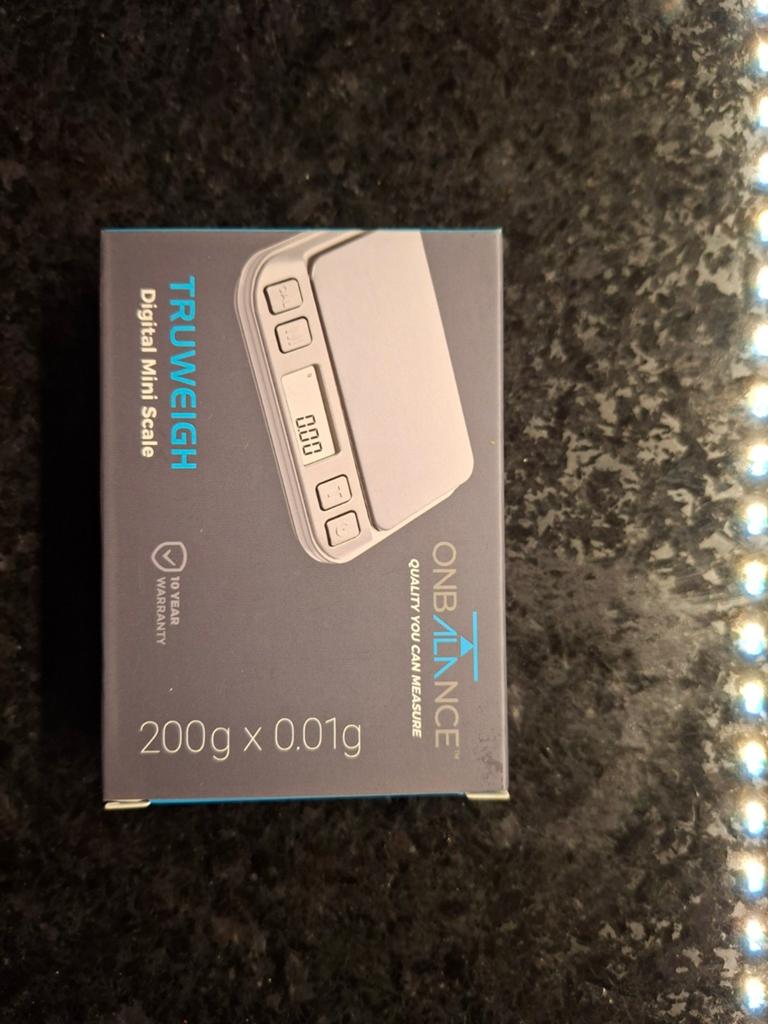 TRUWEIGH TW-200 Digitale Precisieweegschaal 200g x 0.01g, Doe-het-zelf en Verbouw, Weegschalen, Ophalen of Verzenden