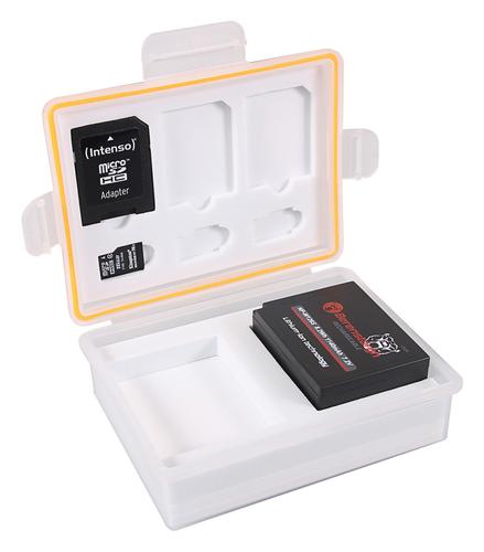 Storage box batteries memory cards Canon Nikon Panasonic, Verzenden, Nieuw