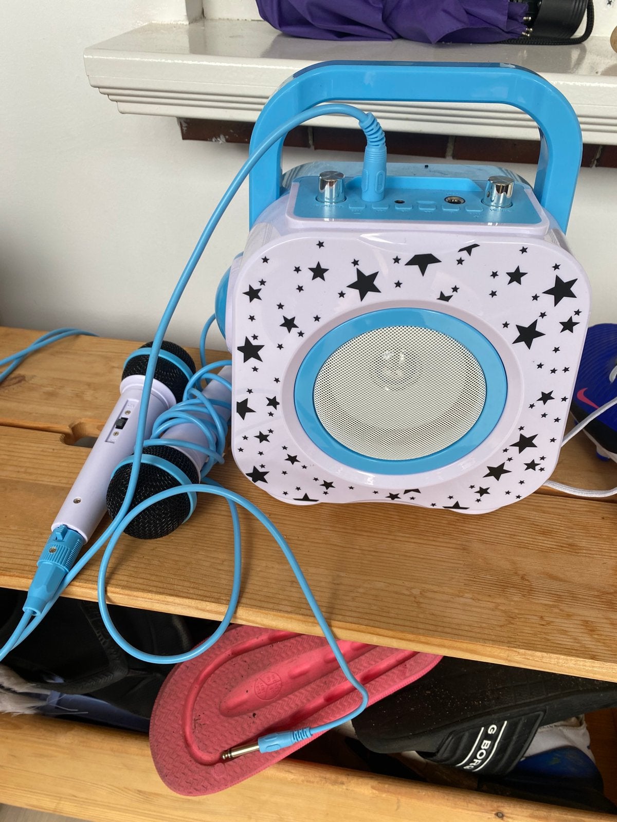 Karaoke set met special effects, Ophalen, Zo goed als nieuw