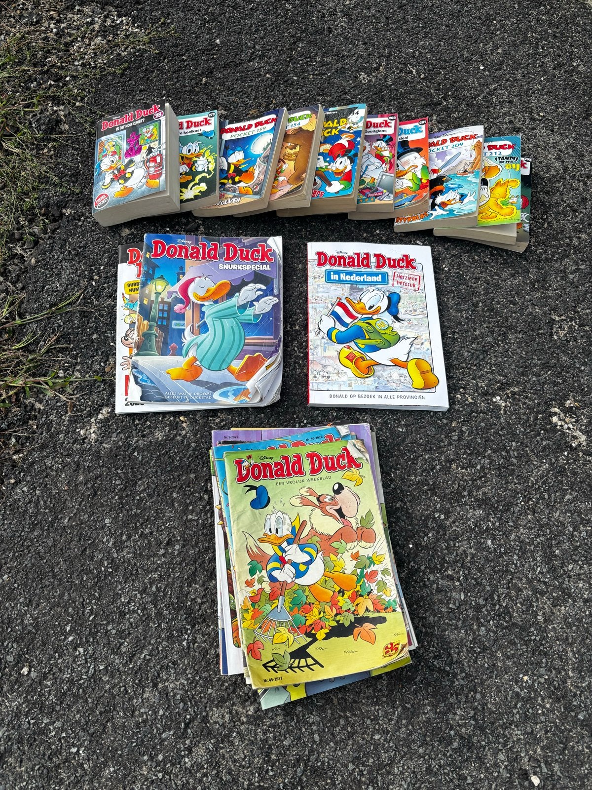 Grote collectie Donald Duck pockets en weekbladen, Boeken, Meerdere stripboeken, Ophalen of Verzenden, Gelezen
