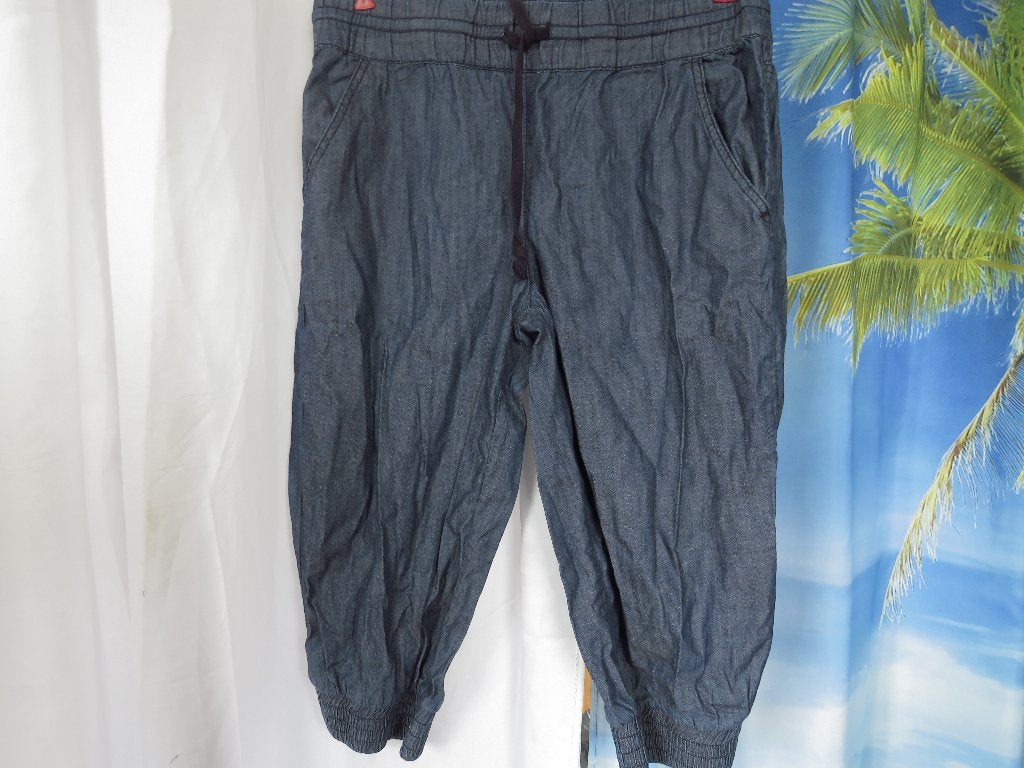 blauwe harem achtige pof broek spijkerstof mt 31 =mt 38 Only, Maat 38/40 (M), Only, Blauw, Ophalen of Verzenden