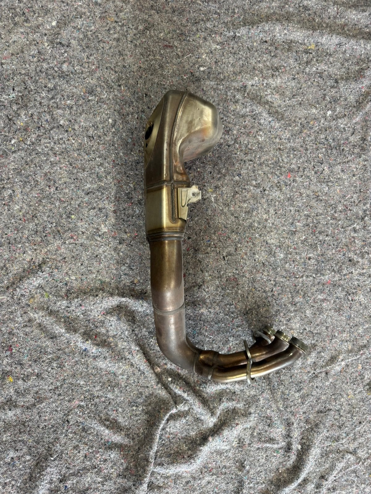 Yamaha mt09 originele uitlaat, Motoren, Onderdelen | Yamaha, Gebruikt, ., Ophalen of Verzenden, Yamaha