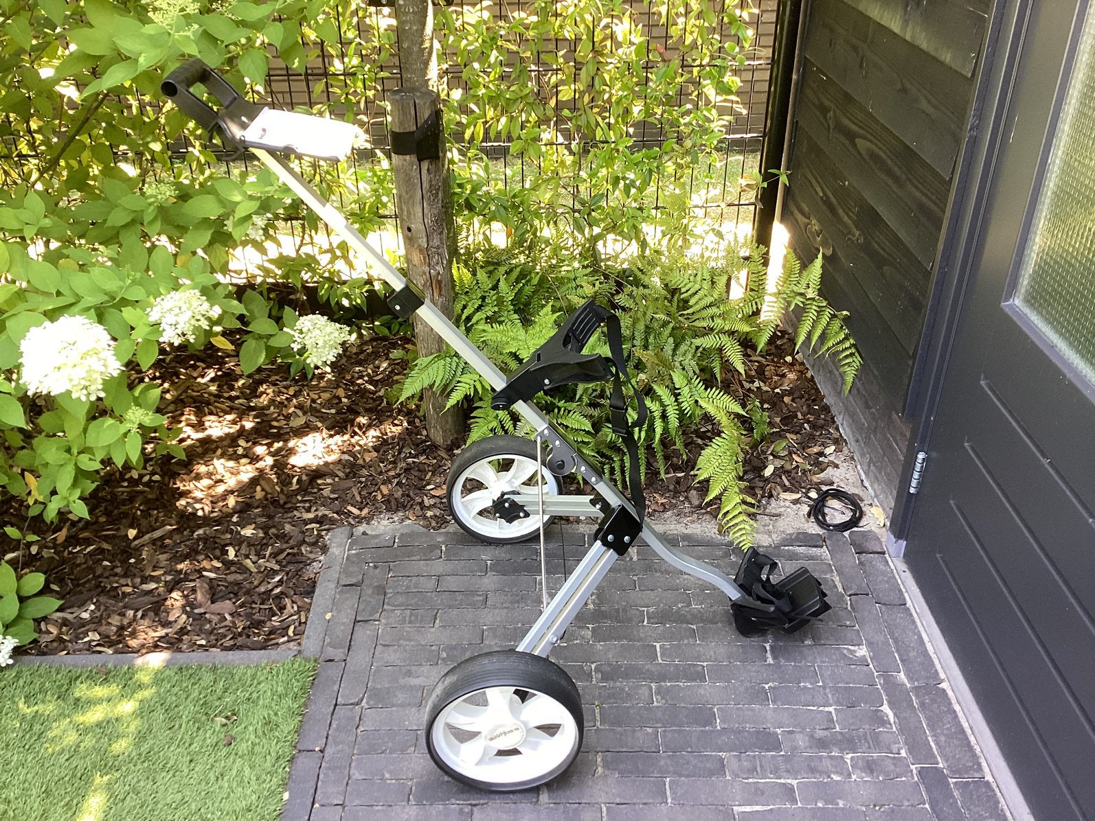 Golftrolley, Ophalen, Zo goed als nieuw