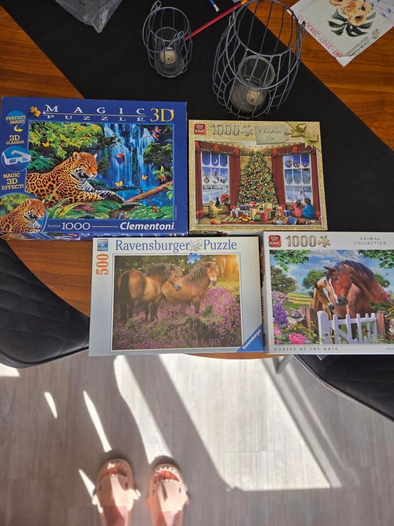Puzzels, Ophalen, Zo goed als nieuw