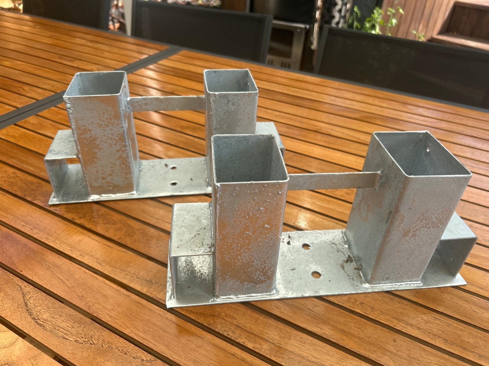 Houtopslag beugel voor brandhout, Tuin en Terras, Haardhout, Minder dan 3 m³, Ophalen, Overige houtsoorten, Blokken