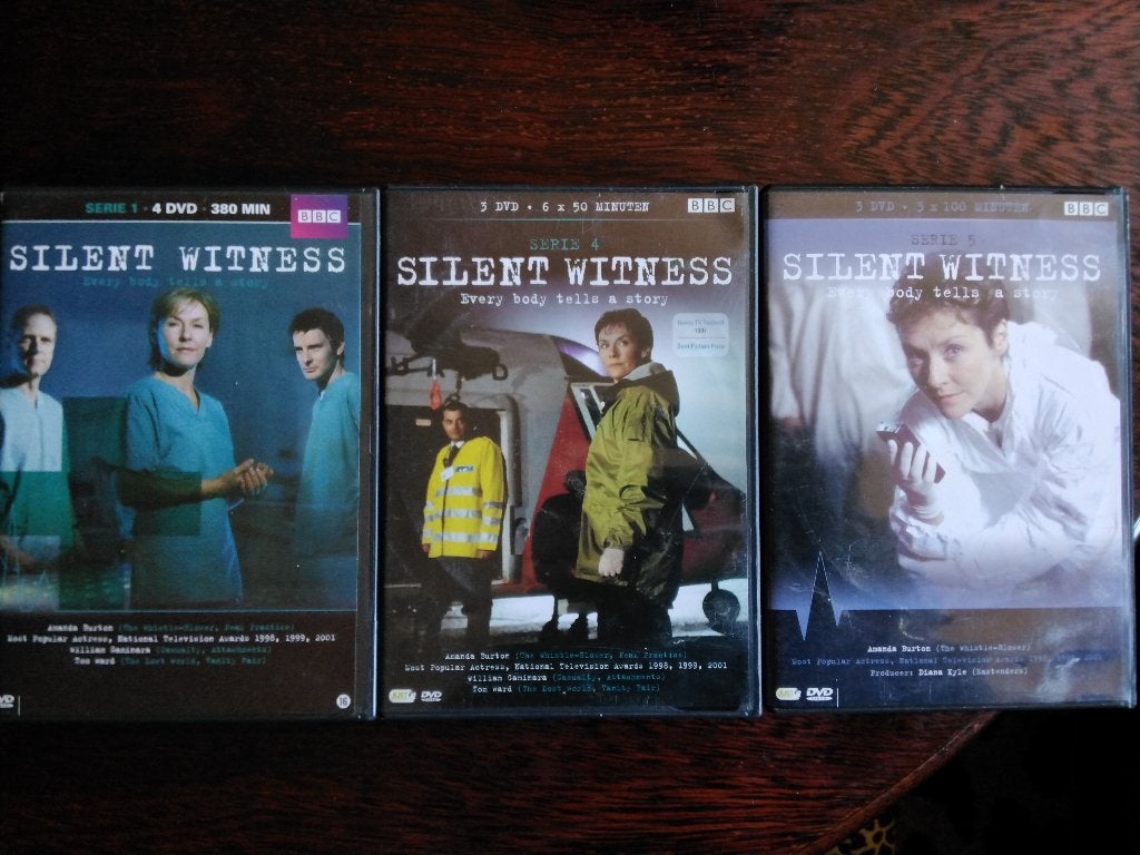 Silent witness serie 1 4 en 5 compleet, 3 boxen, origineel, Cd's en Dvd's, Vanaf 16 jaar, Ophalen of Verzenden, Zo goed als nieuw