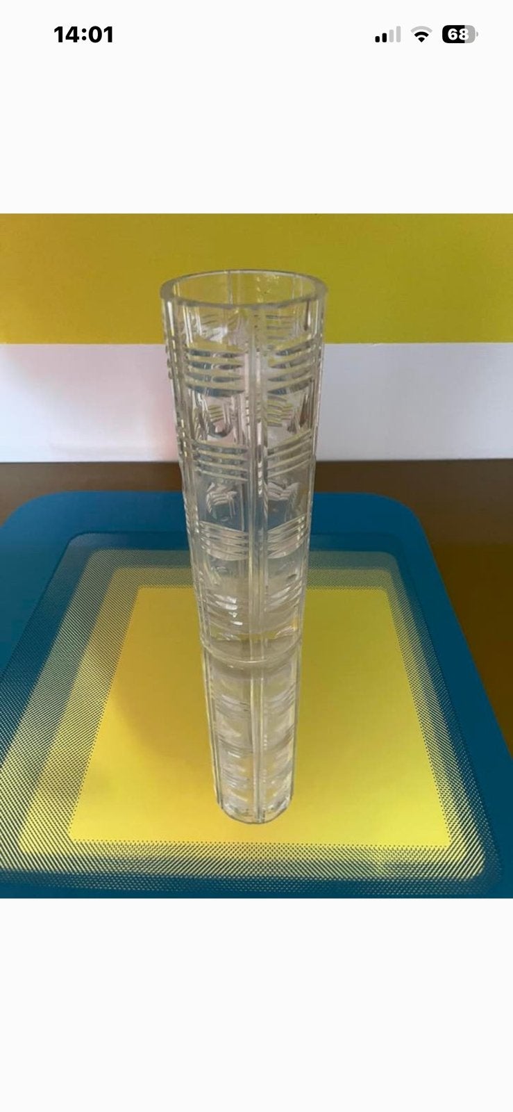 RALPH LAUREN. —  VASE/ GLASS., Ophalen of Verzenden