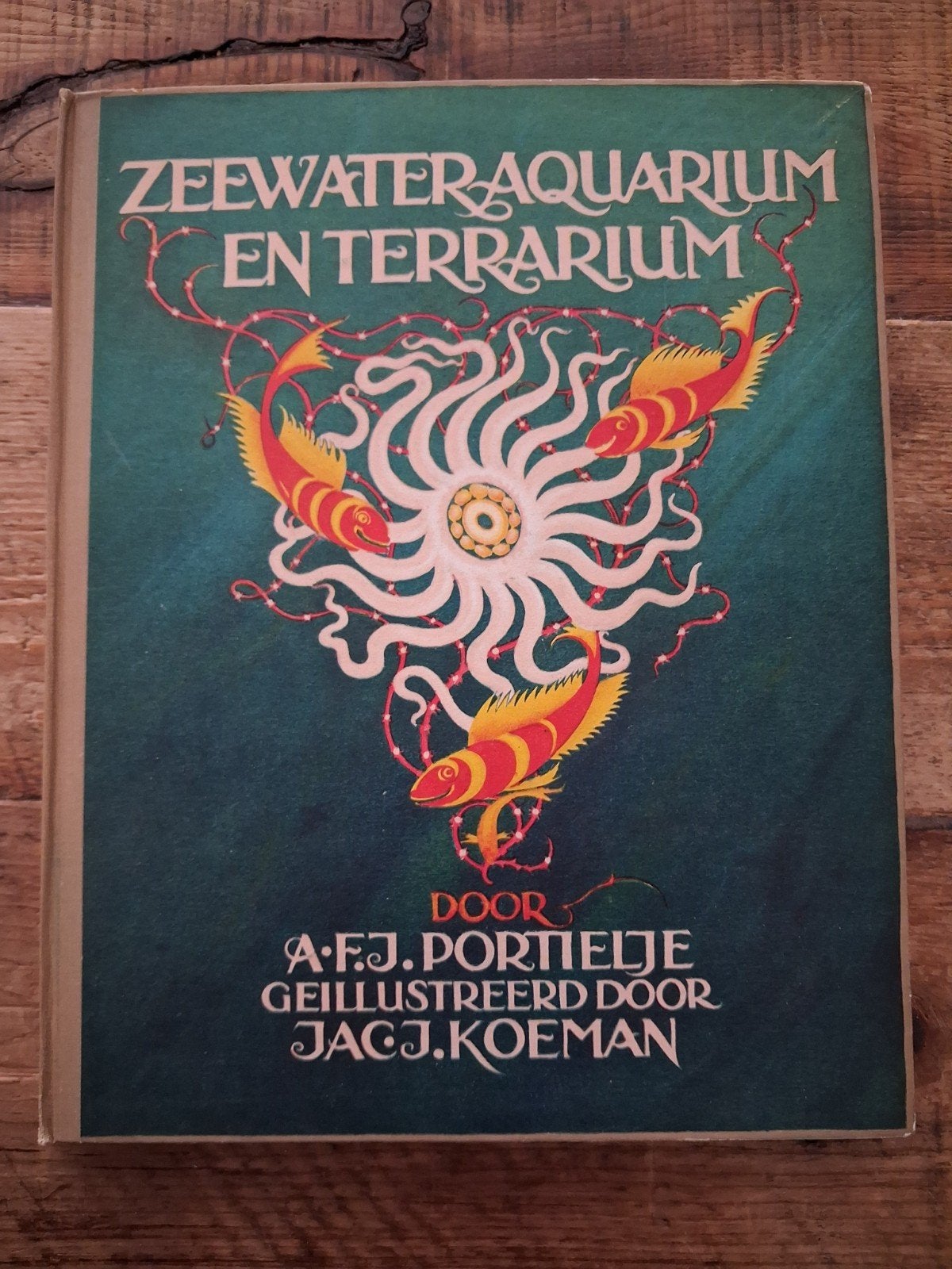 Zeewateraquarium en terrarium - Jac J Koeman, Ophalen of Verzenden, Gelezen, Plaatjesalbum