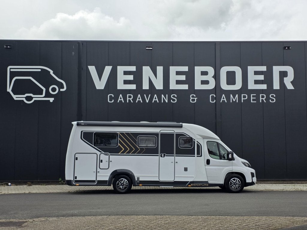 Bürstner Signature SFT 7.4, Caravans en Kamperen, Campers, Automaat, Ringverwarming, Fiat, Tot en met 2
