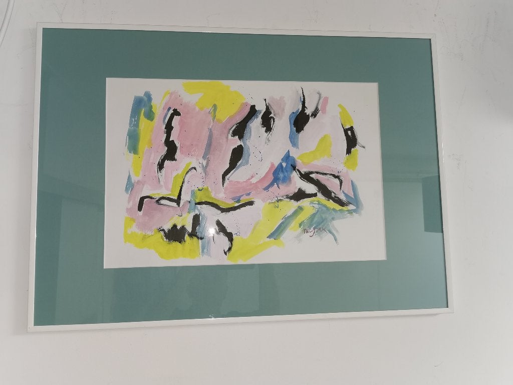 Origineel werk Nic Jonk (Amsterdamse school), Antiek en Kunst, Kunst | Schilderijen | Klassiek, Ophalen