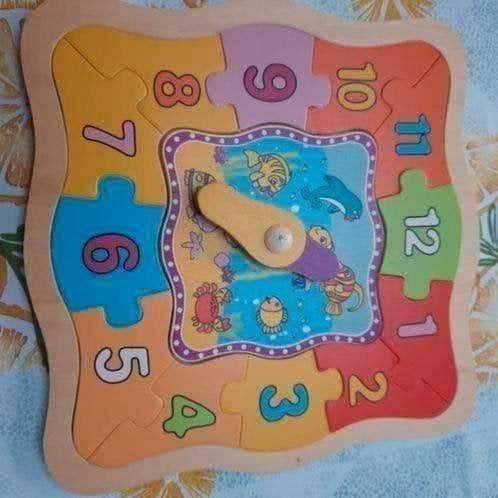 Klok leren kijken + puzzel, Verzenden
