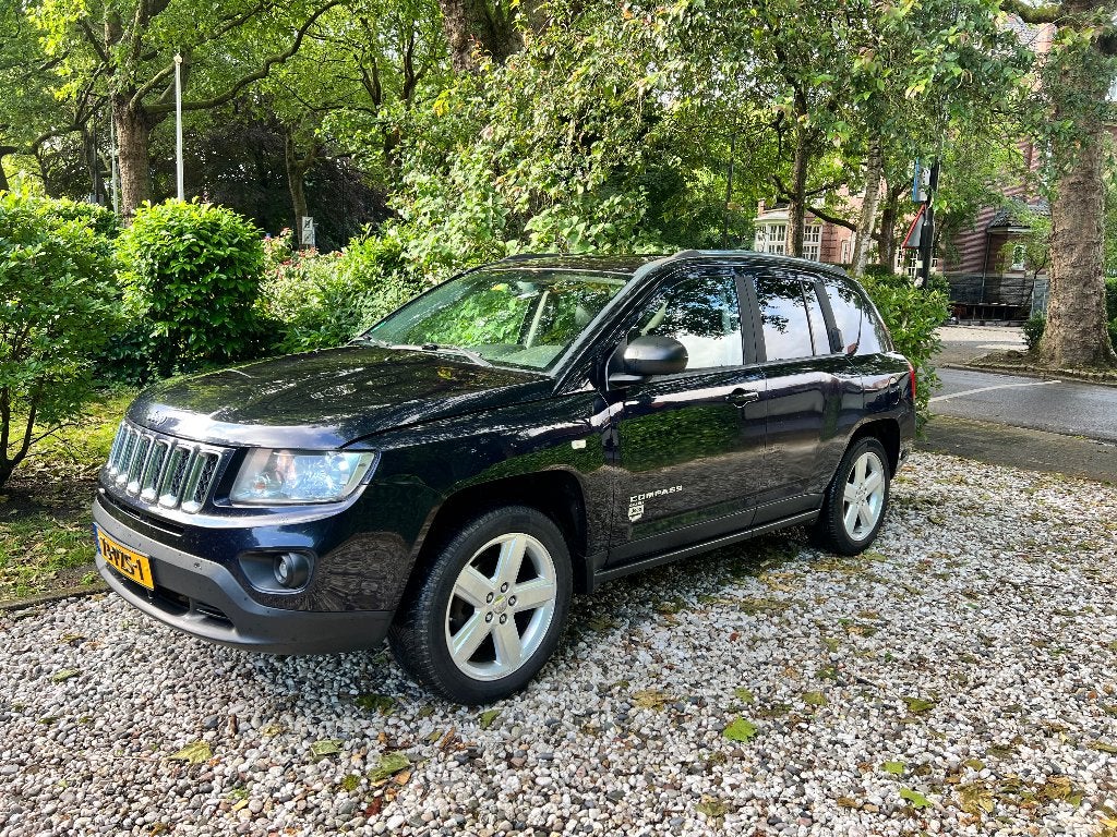 Jeep Compass 2.4 CVT 2011 Blauw, Automaat, 4 cilinders, Vierwielaandrijving, Particulier