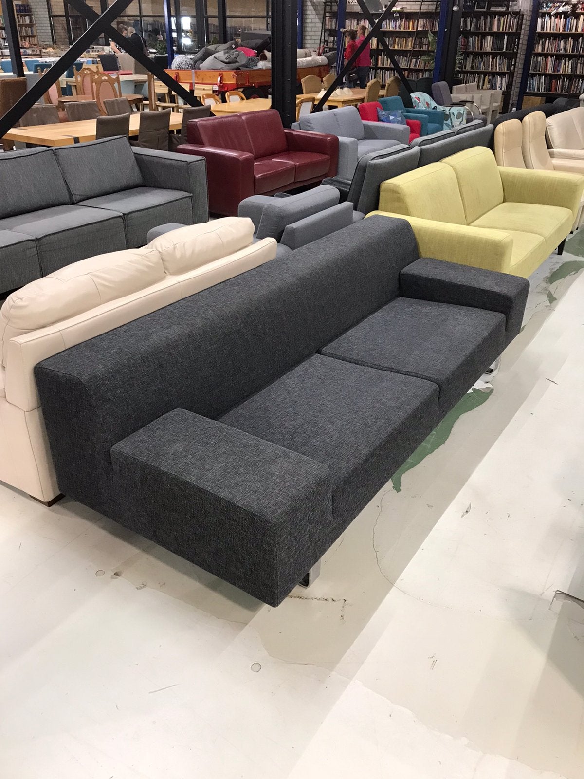 Goossens bank design 2/3 zits, B, B, Ophalen of Verzenden, Zo goed als nieuw