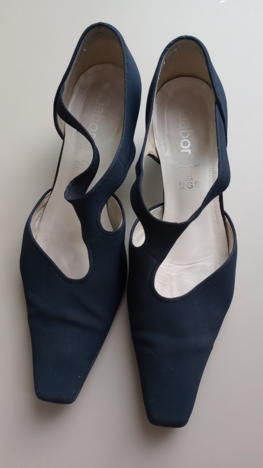 schoenen maat 41 of 7.5 UK of 9.5 US, Ophalen, Schoenen met lage hakken, Blauw, Gabor