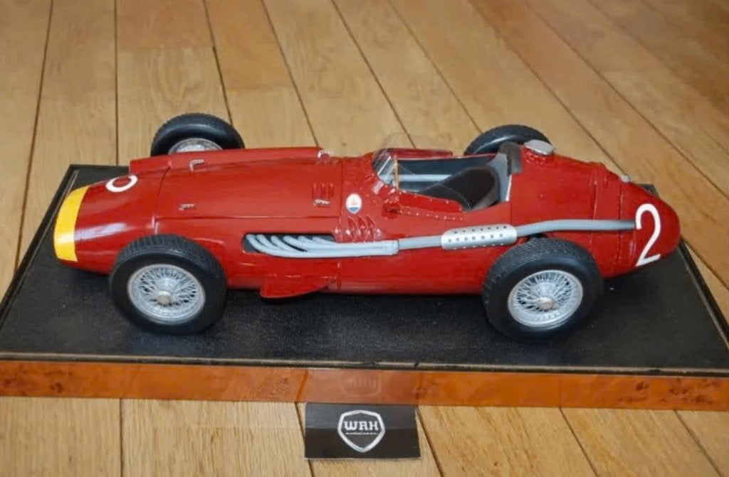 SALE !! 1:8 MASERATI 250F #2 F1 by Javan Smith HANDBOUW WRH, Ophalen, Zo goed als nieuw, 1:5 t/m 1:8, Auto