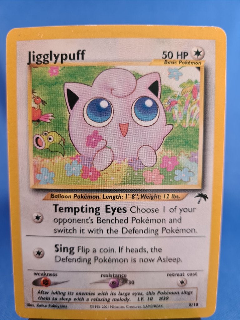 Jigglypuff 8/18 - Southern Islands, Verzenden, Gebruikt