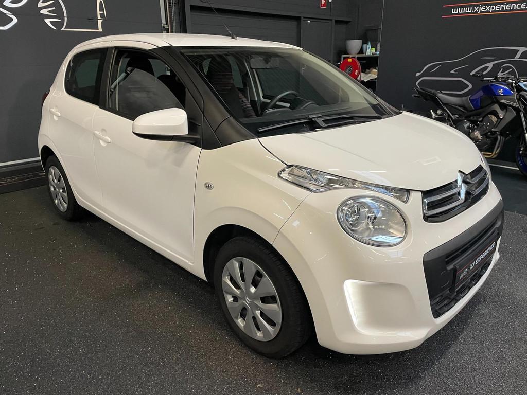 Citroen C1 1.0 VTi Feel AIRCO CRUISE CONTROLE 5 DEURS, Voorwielaandrijving, Gebruikt, Euro 6, 4 stoelen