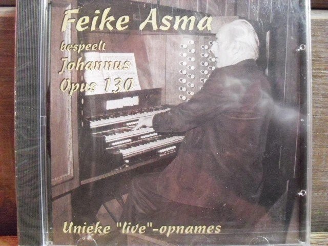 FEIKE ASMA "Johannus opus 130 - live" CD new, Overige typen, Ophalen of Verzenden, Nieuw in verpakking, Barok