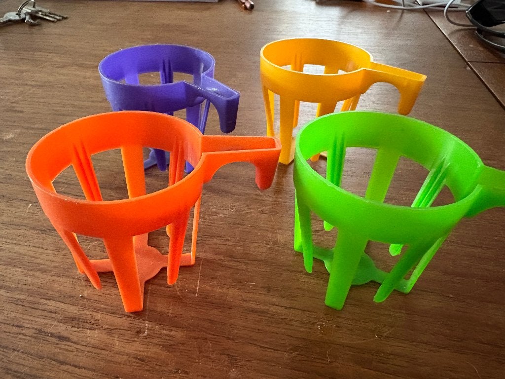 Beker houders voor plastic bekers, Ophalen of Verzenden, Gebruikt