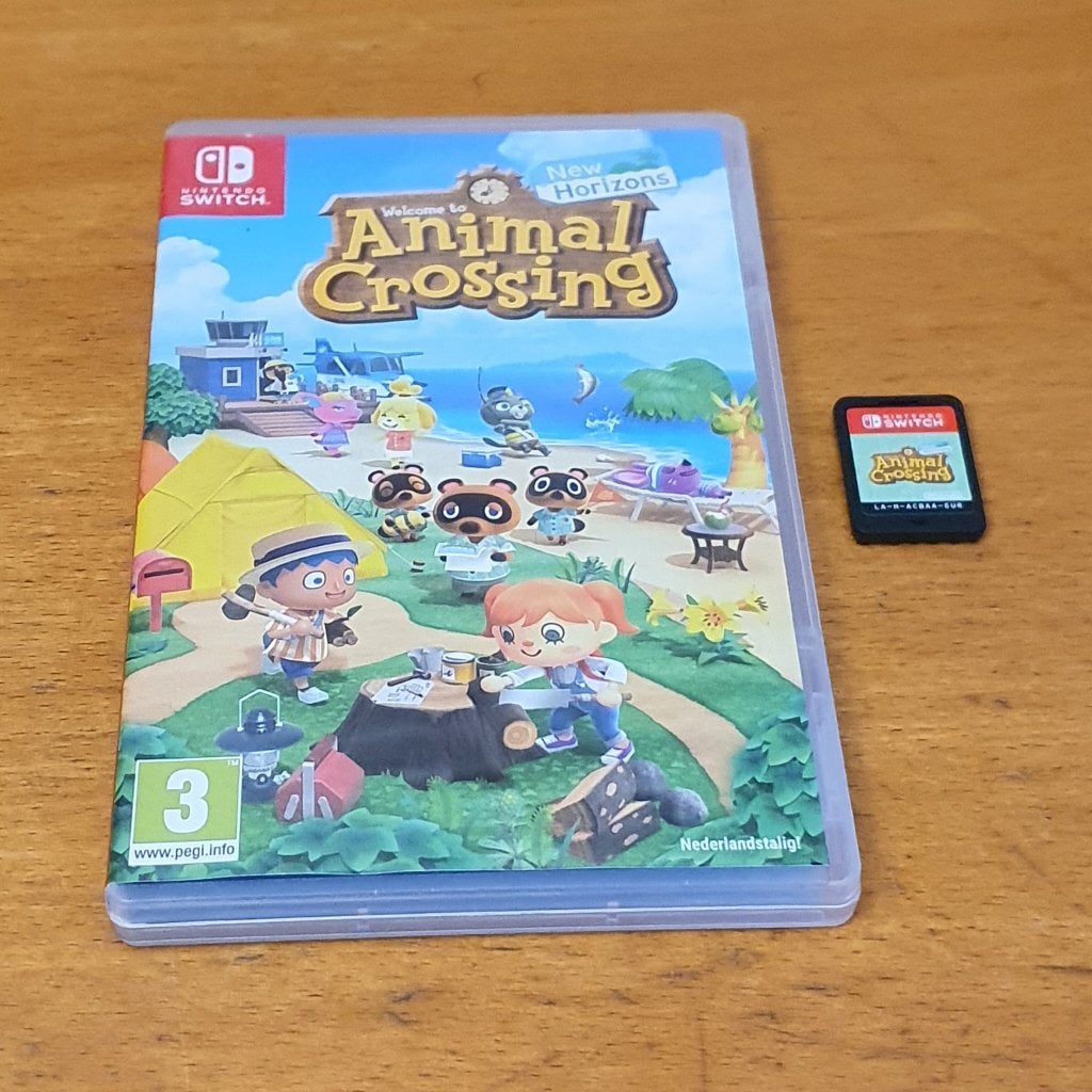 SWITCH | Animal Crossing New Horizons, Gebruikt, 1 speler, Ophalen of Verzenden, Vanaf 3 jaar