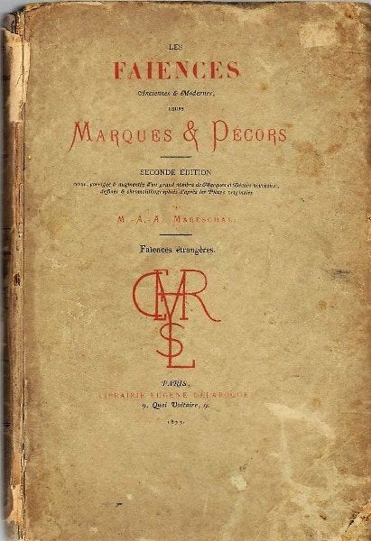 Mareschal - Les faiences anciennes & modernes, Ophalen, Gelezen, Overige onderwerpen