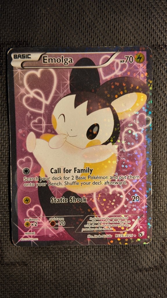 Emolga RC23 Legendary Treasures | Pokemon kaart, Hobby en Vrije tijd, Verzamelkaartspellen | Pokémon, Ophalen, Zo goed als nieuw
