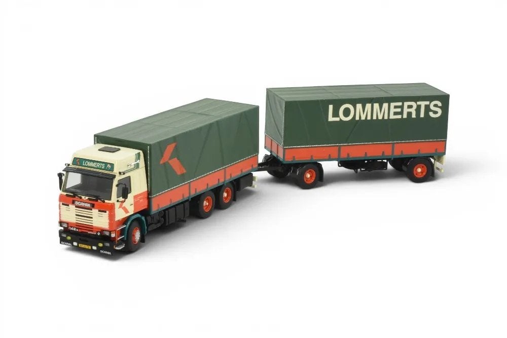 Tekno scania Lommerts, Hobby en Vrije tijd, Modelauto's | 1:50, Info@gejomodels.nl, Nieuw, Cbw, Tekno