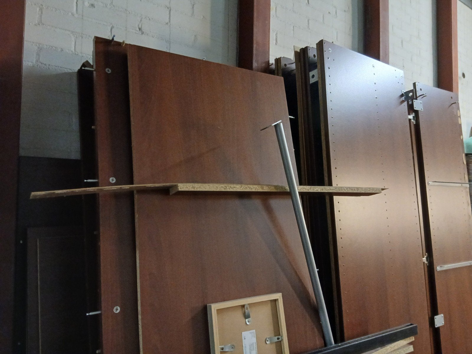 Hopen serie kledingkasten 6 stuks, 2,20 hoog totaal 150 euro, Ophalen, Met deur(en), 200 cm of meer, 50 tot 100 cm