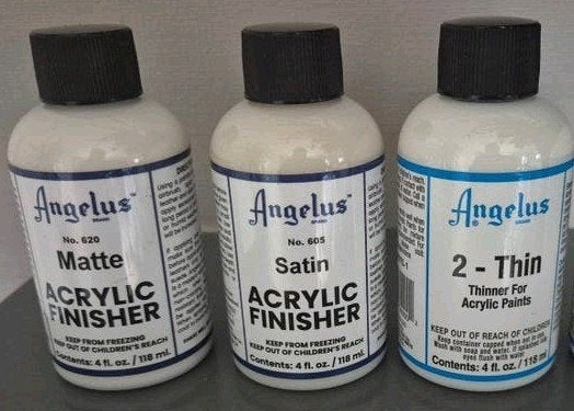 Angelus leerverf leather nieuw Finisher 2-soft  2-thin, Ophalen of Verzenden, Nieuw